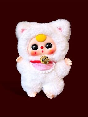 Baby Three Billionaire Cat Plush Pendant